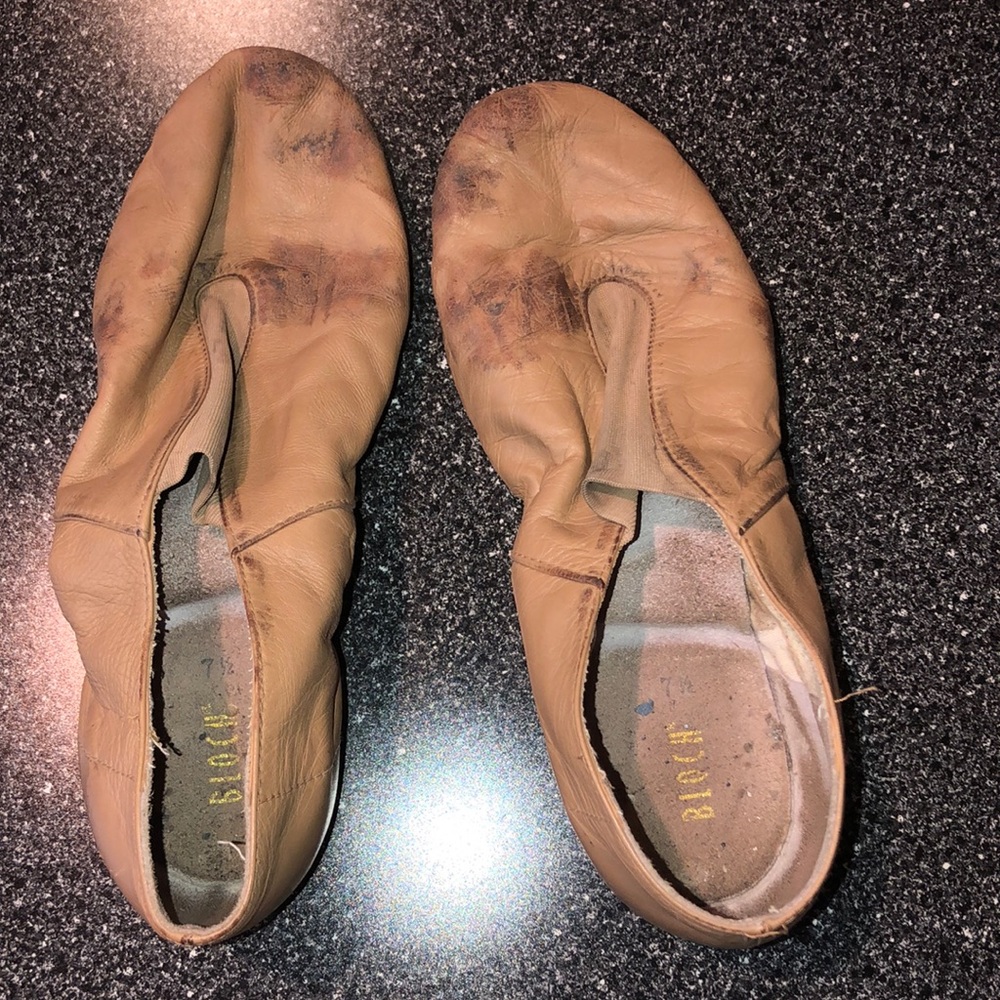 Bloch Tan Jazz Shoes